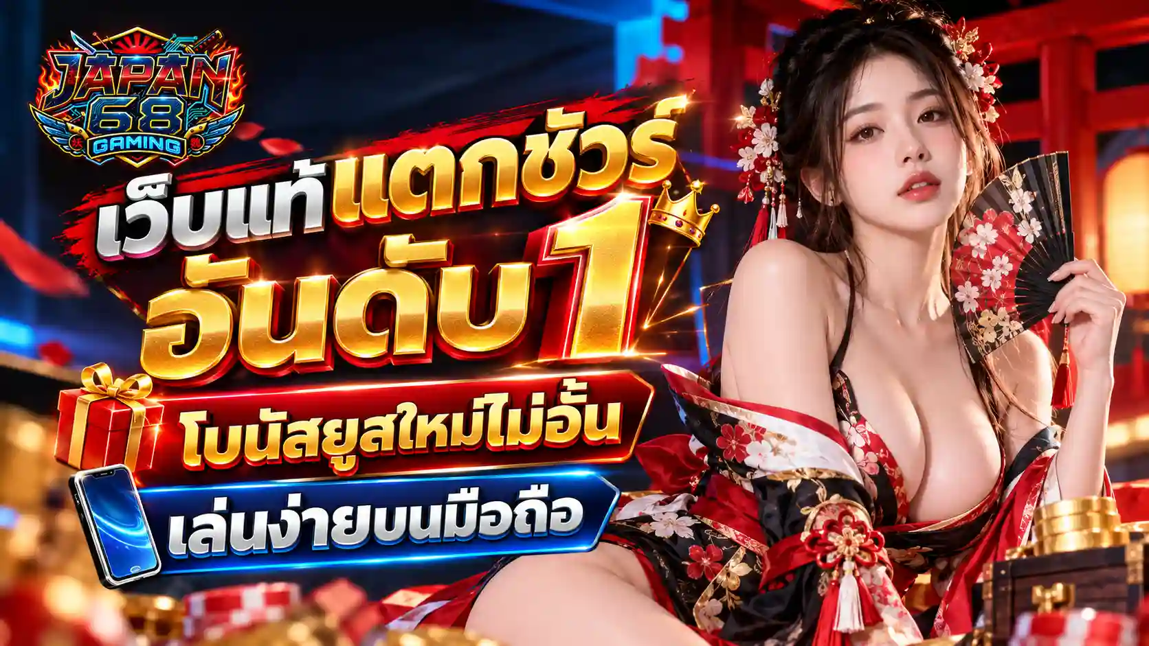 เจแปน 68 เว็บแท้แตกชัวร์ อันดับหนึ่ง JAPAN 68
